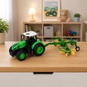Traktor Rolniczy ze Zgrabiarką Zdalnie Sterowany RC Światła 1:24