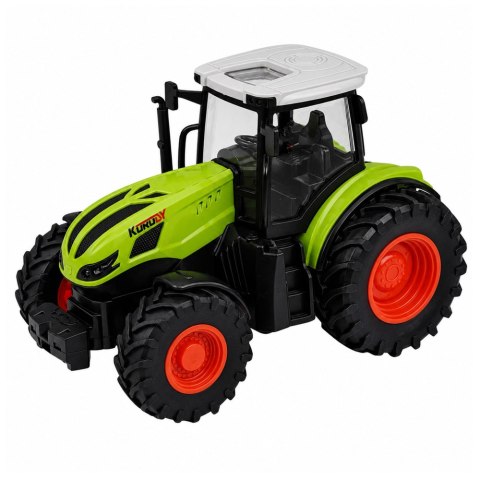 Traktor Zdalnie Sterowany RC z Przyczepą Leśną i Chwytakiem Do Drewna 1:24