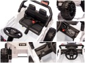 UTV1 R-sport BIAŁY Auto na akumulator Pilot Akumulator litowo-jonowy