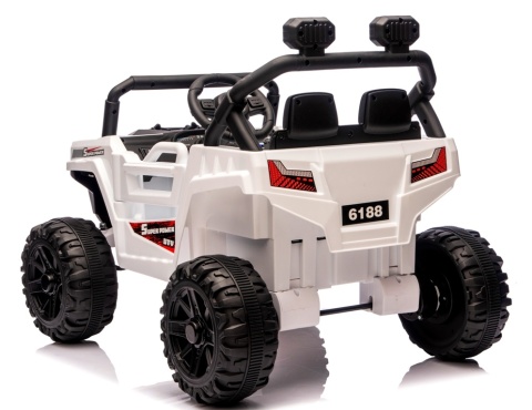 UTV1 R-sport BIAŁY Auto na akumulator Pilot Akumulator litowo-jonowy