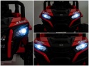 UTV1 R-sport Czerwony Auto na akumulator Pilot Akumulator litowo-jonowy