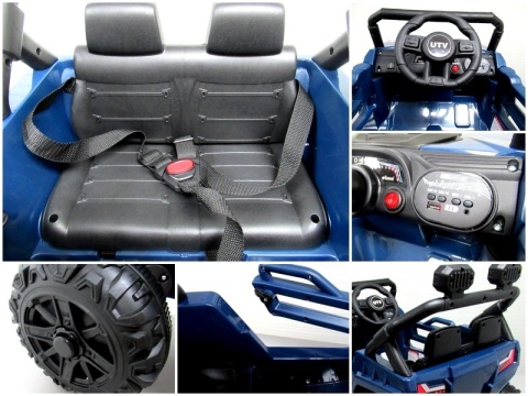 UTV1 R-sport NIEBIESKI Auto na akumulator Pilot Akumulator litowo-jonowy