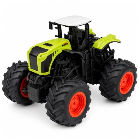 Wysoki Traktor Rolniczy Z Przyczepą Wywrotką Zdalnie Sterowany RC 1:16