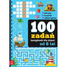 Aksjomat 100 zadań - łamigłówki dla dzieci od 6 lat KS1293