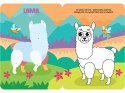 Aksjomat Koloruję i naklejam. Zwierzątka w zoo. Duże naklejki 3+ KS1310
