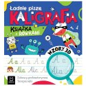Aksjomat Ładnie piszę Kaligrafia Książka z rowkami wzory 3D KS1027