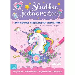 Aksjomat Słodkie jednorożce książeczka dla dziewczyn KS0754