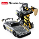 Autko/Robot 2w1 R/C 1:14 Mercedes-AMG GT3 Szary RASTAR