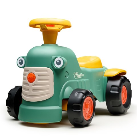 FALK Traktorek Baby Maurice Zielony Vintage z Przyczepką od 1 roku