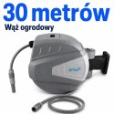 Ogrodowy wąż automatyczny na bębnie 30m do Wody mocny oplot