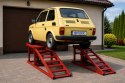 Rampy z podnośnikiem hydraulicznym 2szt Zestaw Ramp Warsztatowych BITUXX
