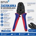 Zestaw Zaciskarek 2200 El. Tulejki Konektory Praska Crimping 2w1