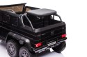 MEGA POJAZD- ORYGINALNY MERCEDES G63, NAPĘD 6X6, MIĘKKIE KOŁA, MIĘKKIE SIEDZENIE, SIEDZENIE DLA RODZICA, 12v14AH/ABL-1801