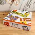 Drewniana gra Domino Farma Viga Toys 28 elementów
