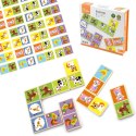 Drewniana gra Domino Farma Viga Toys 28 elementów
