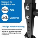 Hydrauliczny ściągacz do sprężyn 2,5 t Bituxx ściskacz sprężyn zawieszenia 70-200 mm z pedałem nożnym