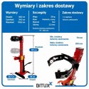 Hydrauliczny ściągacz do sprężyn samochodowych i motocyklowych 70-200 mm, 7-stopniowa regulacja wysokości