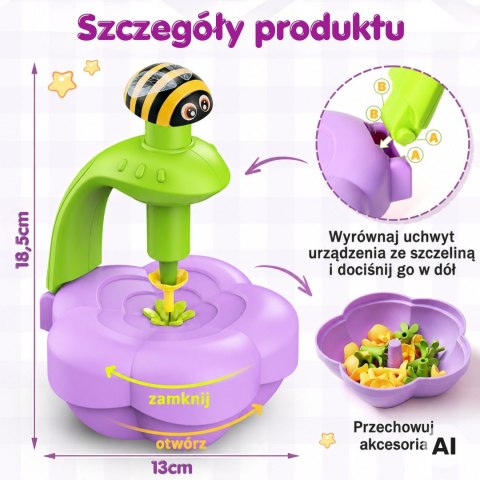 WOOPIE Zestaw do Robienia Kwiatów Bukietów DIY Maszynka