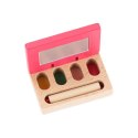 Zestaw kosmetyczny drewniany dla dziewczynki make up beauty kosmetyczka akcesoria