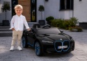 BMW i4 Czarny Auto na akumulator EVA Skóra pilot