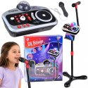 Konsola Mikser DJ dla Dzieci z Mikrofon Disco Kula Karaoke Bluetooth IN0196