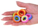 Pierścienie Sensoryczne Obrotowe Fidget Zabawka Antystresowa 6 szt. ZA6619