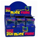 Gniotek Antystresowy Elastyczna Kostka Lodu Ice Cube Squishy Niebieska 5cm