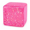 Gniotek Antystresowy Elastyczna Kostka Lodu Ice Cube Squishy Z Brokatem 5cm