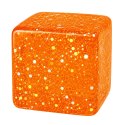 Gniotek Antystresowy Elastyczna Kostka Lodu Ice Cube Squishy Z Brokatem 5cm