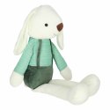 Maskotka pluszak przytulanka królik w zielonych spodenkach 70 cm