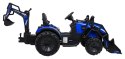 Pojazd Traktor Z Przyczepą 720-T Niebieski