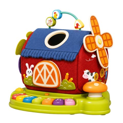 Puzzle drewniane Viga Toys Jak rośnie żabka