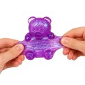 Świecący Gniotek Miś Brokatowy LED Squishy Antystresowy 6,5 cm