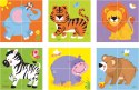 Drewniana układanka Zoo Puzzle Viga Toys 4 klocki