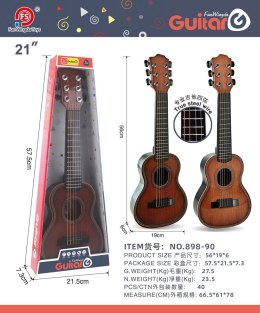 Gitara Dla Najmłodszych Jasny Brąz