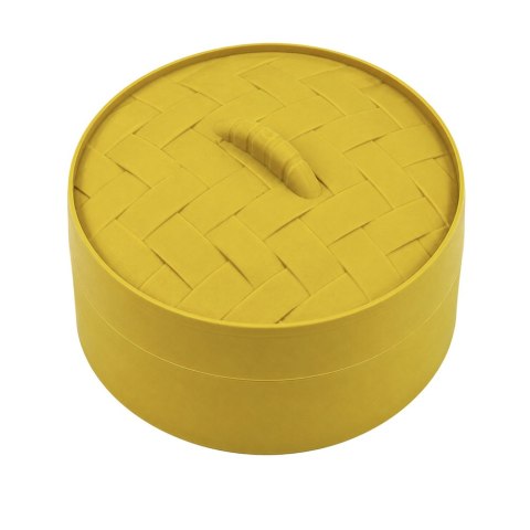 Gniotek Pierożek Dumpling Pieróg Elastyczny Brokatowy Squishy Pudełko 8.5cm