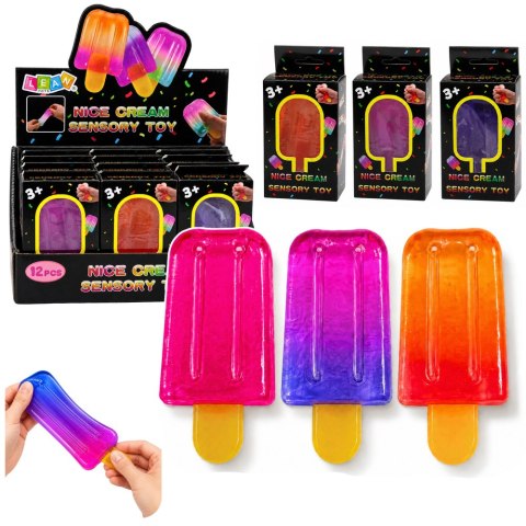 Gniotek Żelowy Lód na Patyku Squishy Rozciągliwy Do Ściskania Antystresowy