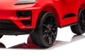 Pojazd Porsche Macan Czerwony