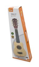 Viga Drewniana gitara dla dzieci Naturalna 21 cali 6 strun