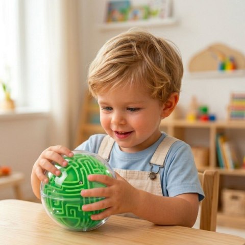 WOOPIE Zielona Kula Labirynt 3D Gra Zręcznościowa Amaze Ball