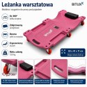 Leżanka warsztatowa BITUXX na kółkach 120/150 kg 6 kółek 360° wielowariantowa