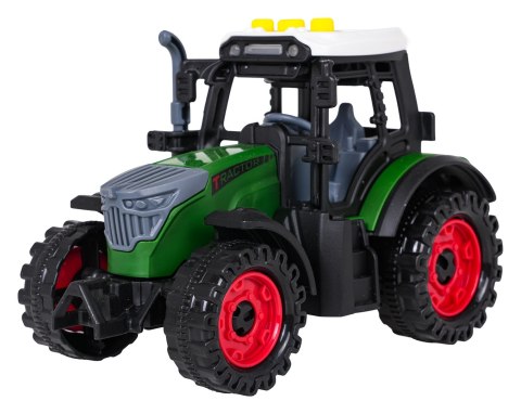 Traktor z Funkcją Świateł i Dźwięku Ciemno Zielony