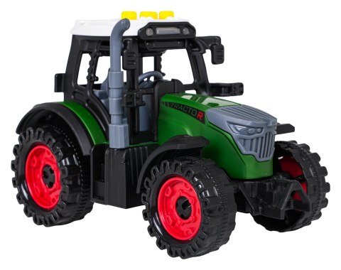 Traktor z Funkcją Świateł i Dźwięku Ciemno Zielony