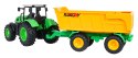 Traktor z Otwieraną Żółtą Naczepą R/C 1:24