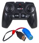 Traktor z Otwieraną Żółtą Naczepą R/C 1:24