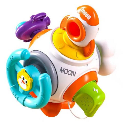 WOOPIE BABY Piłka Kosmiczna Rakieta 6w1 Montessori