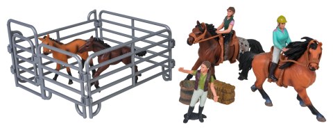 Zestaw Koni z Figurkami