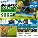 Zgrzebło do trawy / wertykulator / grzebień do trawnika do traktorków ogrodowych, kosiarek samojezdnych i quadów (ATV) - Bituxx