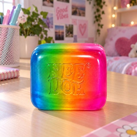 Gniotek Antystresowy Elastyczna Kostka Lodu Ice Cube Squishy Kolorowa 5cm