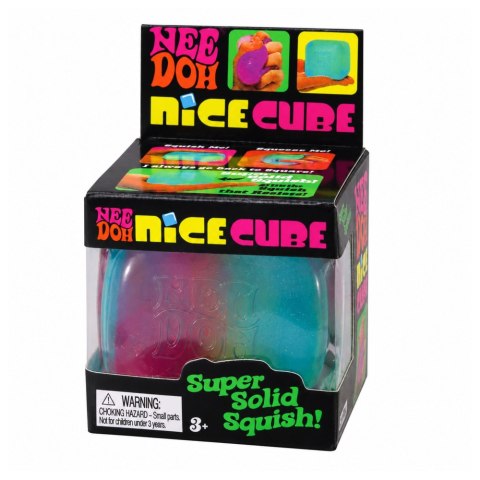 Gniotek Antystresowy Elastyczna Kostka Lodu Ice Cube Squishy Kolorowa 5cm